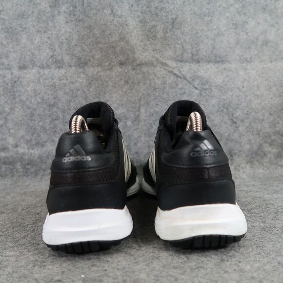 Adidas Shoes Mens 7 Golf Sneaker Tech Response Sport Athletic Black White Spiked main image 5